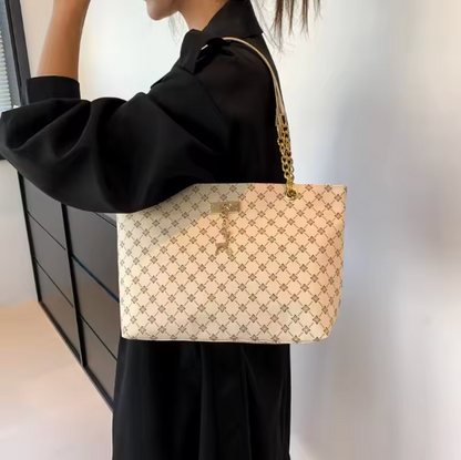 Aurora Luxe Monogram Tote